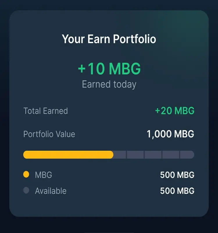 Earn yield that feel rewarding