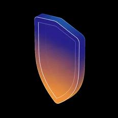 Security shield illustration