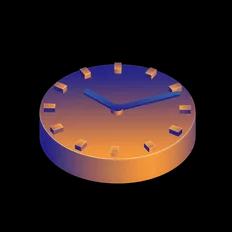Clock illustration